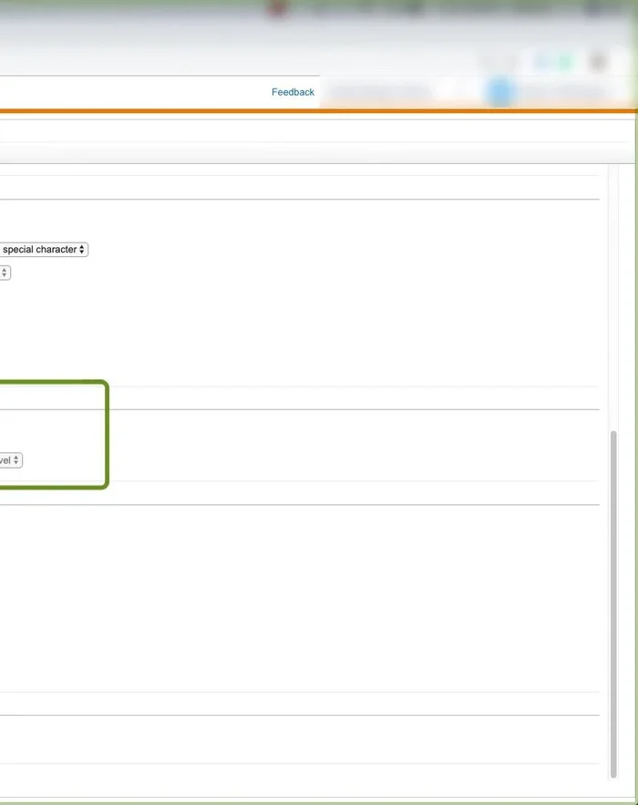 Scegliere i tipi di connessione e l'audit trail.