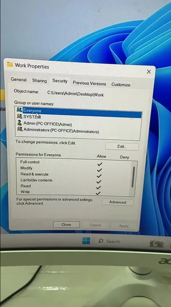 Inserisci "Tutti" e aggiungilo