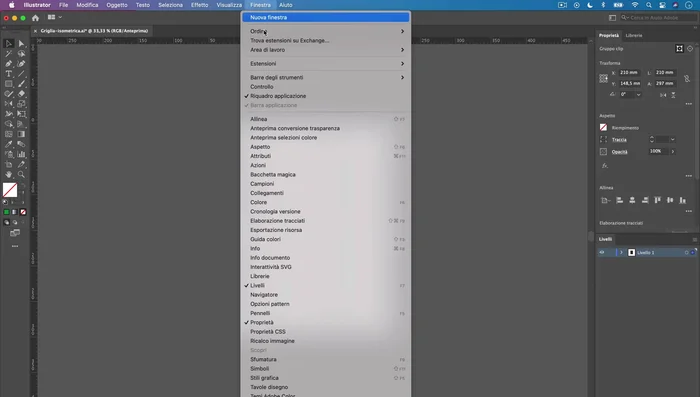 Applicare un colore di traccia alla griglia.