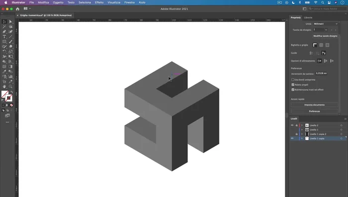 Ottimizzare la forma con lo strumento Forma.
