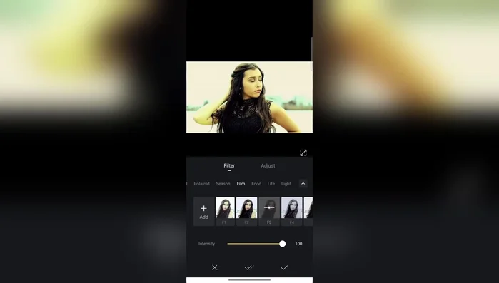 Applicare più filtri sovrapposti, se desiderato.