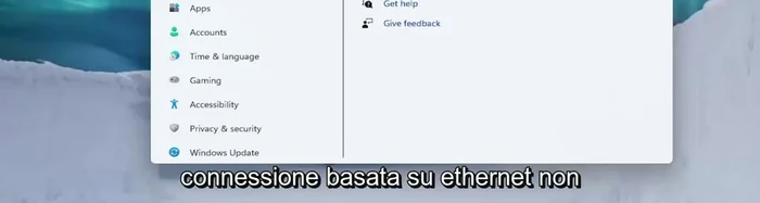 Reinserisci le credenziali Wi-Fi o VPN se necessario.