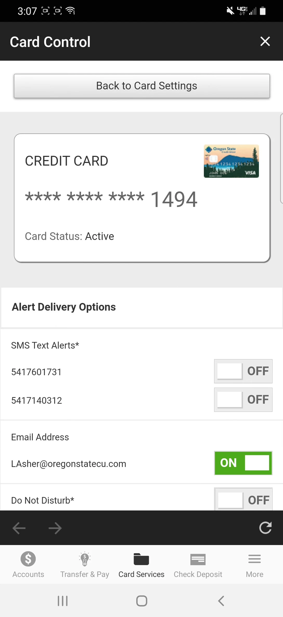 Sicurezza Carte di Credito: Imposta Avvisi e Limiti di Spesa Online