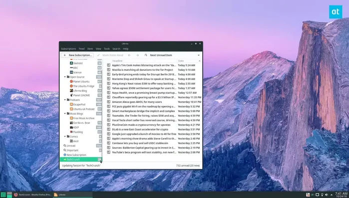 Incollare il link del feed RSS nel campo appropriato e cliccare su 'OK'.