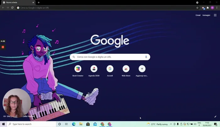 Gli studenti caricano la propria citazione preferita utilizzando le stesse istruzioni fornite dal docente.