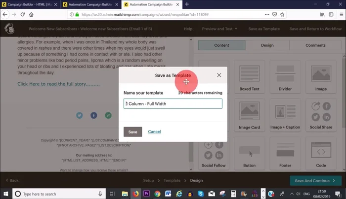 Anteprima e testa le email prima di avviare l'automazione.