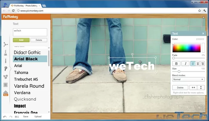 Applica effetti di texture, come carta, papiro o dipinto.