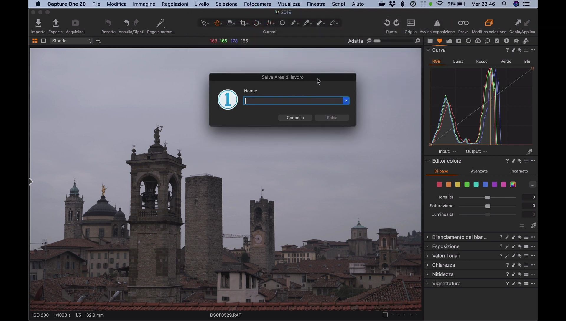 Personalizza la tua Area di Lavoro in Capture One 20: Guida Completa