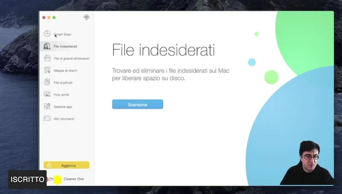 Esegui una Smart Scan per analizzare il tuo Mac.