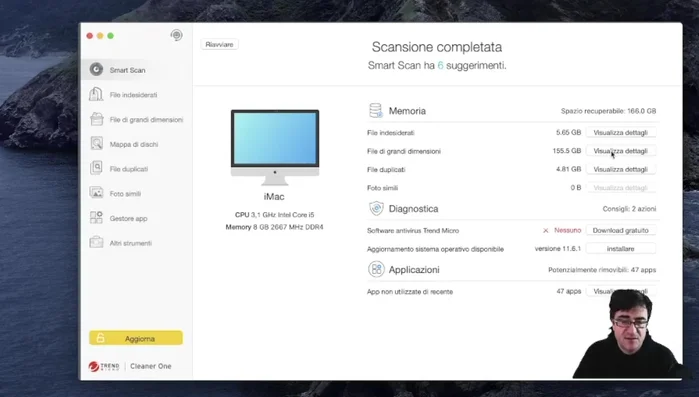 Per rimuovere definitivamente i file, scegli l'opzione "Rimuovi definitivamente" nel menu a tendina.