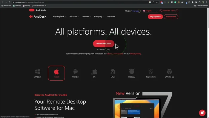 Clicca su "Scarica ora".
