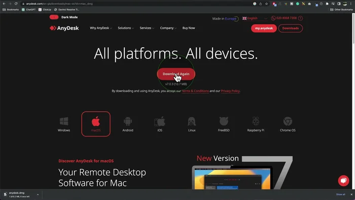 Una volta scaricato il file (circa 10,2 MB), minimizza il browser.