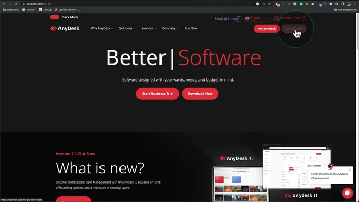 Clicca su "Scarica ora".