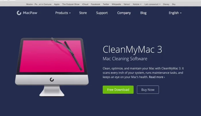 Scarica e installa CleanMyMac X (versione gratuita disponibile).