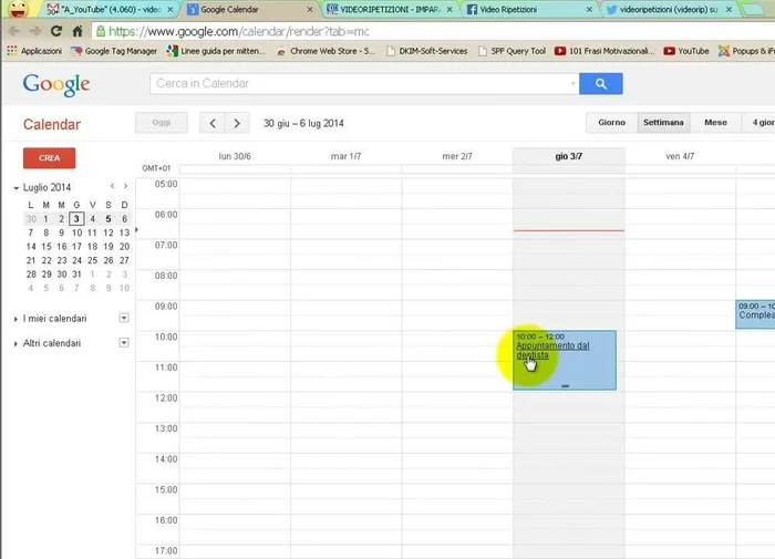Modificare o spostare un appuntamento