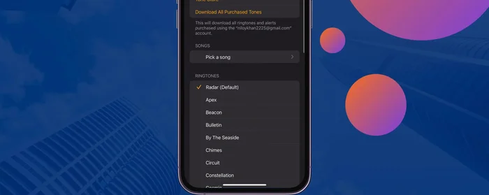 Seleziona un suono diverso dall'elenco.