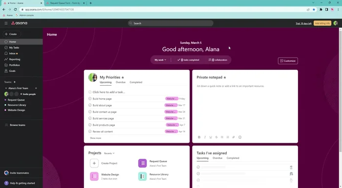 Verifica che il modulo di invio sia correttamente configurato nel workflow (es. 'Modulo coda richieste'). Clicca su 'Avanti'.