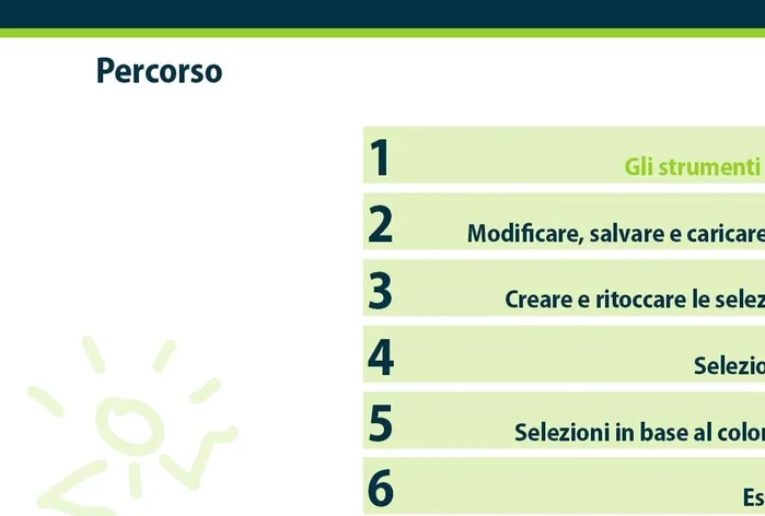 Realizzare selezioni a mano e ritoccare le selezioni esistenti.