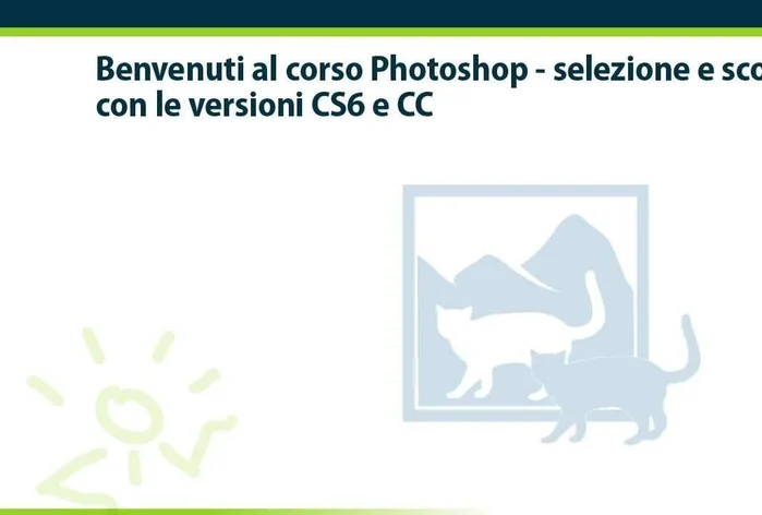 Comprendere il concetto di selezione: isolare un'area dell'immagine per modificarla senza alterare il resto.