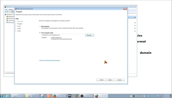 Selezionare il programma e cliccare su 'Apri'.