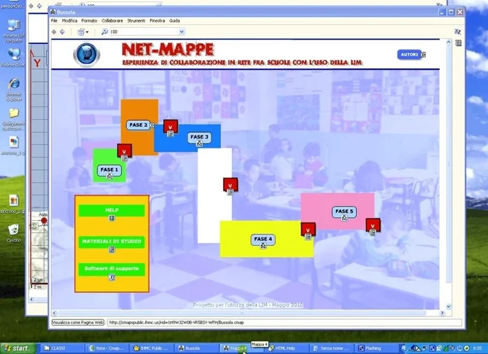 Spostare il cerchietto blu (origine) nel punto desiderato sulla mappa.