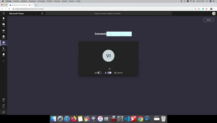 Clicca su "Partecipa ora".