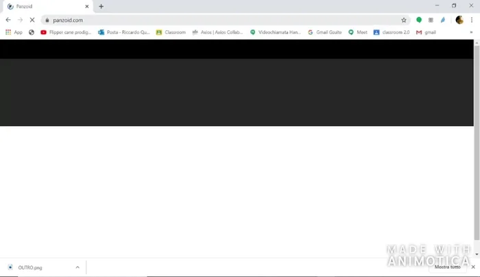 Download dell'endscreen.