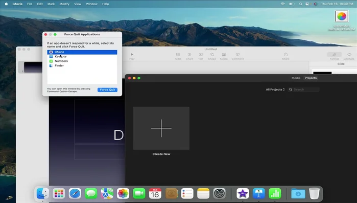 Cliccare su "Forza Uscita".
