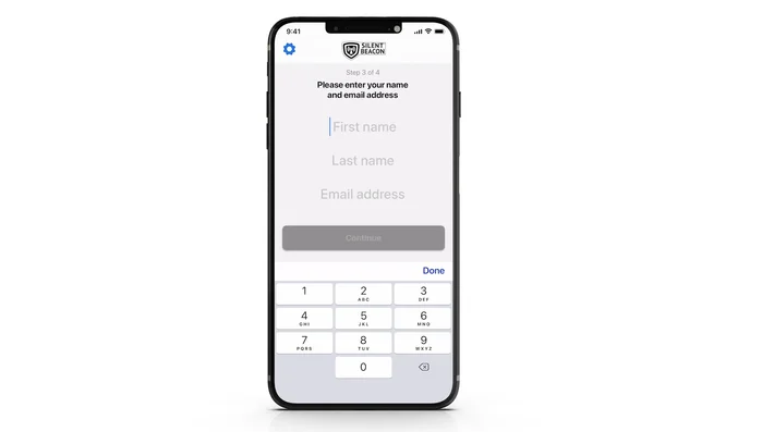 Inserisci il tuo nome completo e indirizzo email.