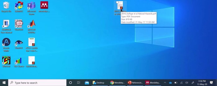 Aggiungere riferimenti tramite Google Scholar.