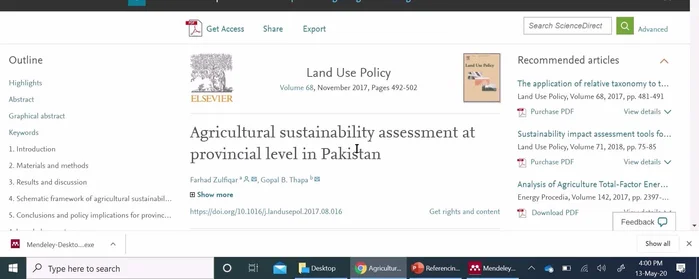 Aggiungere riferimenti tramite Google Scholar.