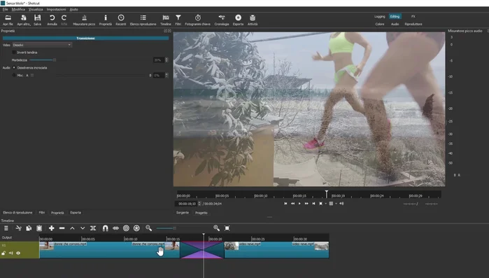 Oppure utilizzare la scorciatoia da tastiera 'Ctrl+X' (o 'Cmd+X' su Mac).