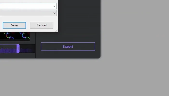 Fai clic su "Esporta" per salvare il video con la musica aggiunta.