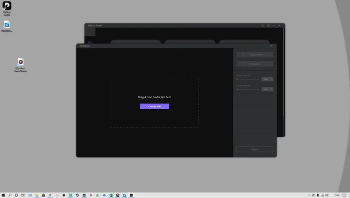 Regola il cursore audio per selezionare solo la parte del brano desiderata.