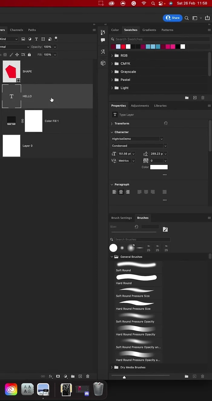 Convertire il testo in oggetto intelligente.