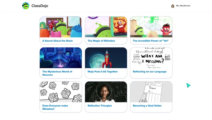 Utilizzare le domande di discussione e le attività complementari dall'Angolo Attività di Mojo.