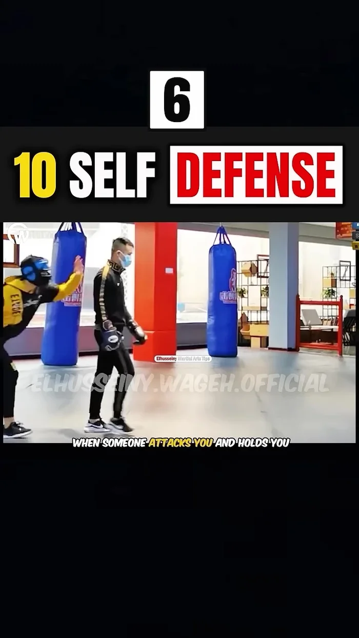 Se qualcuno ti attacca da dietro, ruota velocemente il corpo e colpiscilo al volto con un potente pugno a gancio per metterlo KO.