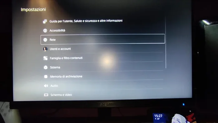Scegli 'Configura connessione internet'.