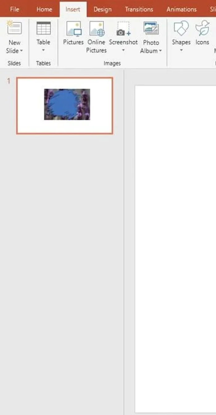 Selezionare sia la forma che l'immagine. Andare su 'Formato strumenti di disegno' > 'Unisci forme' > 'Interseca'.