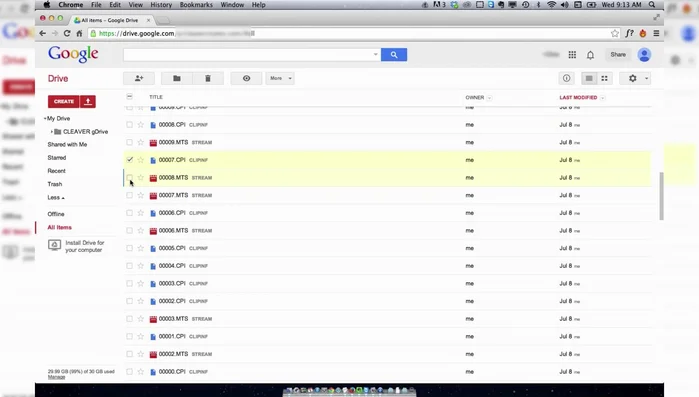 Vuota il cestino definitivamente.
