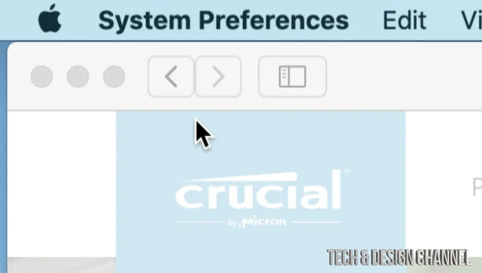Seleziona la scheda "Generale"