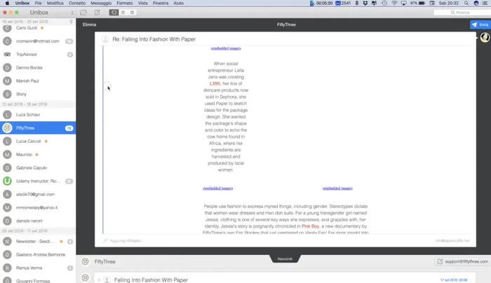 Selezione di Massa e Gestione Spam: