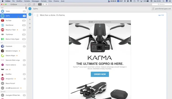 Selezione di Massa e Gestione Spam: