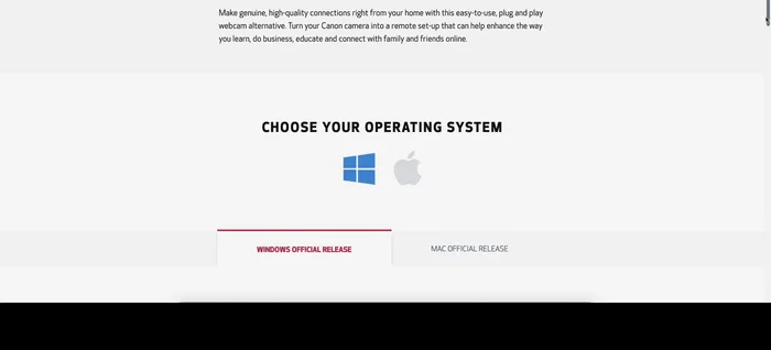 Assicurarsi che Canon EOS Webcam Utility sia installato e che la fotocamera Canon sia collegata al Mac M1 tramite cavo USB.