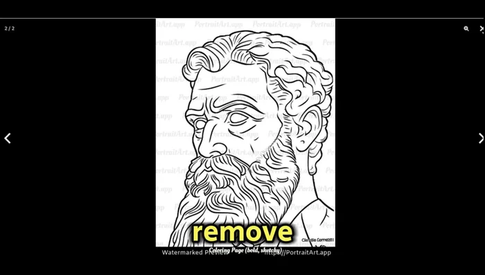 Usa lo strumento "riempimento generativo" per correggere eventuali imperfezioni dell'immagine.