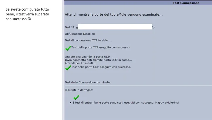 Testa le porte aperte.