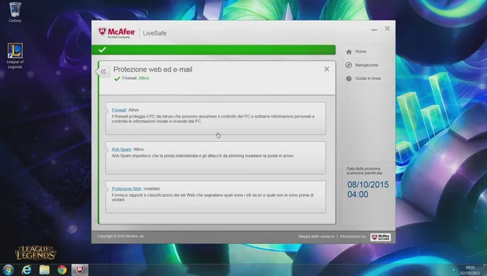 Se hai un firewall di terze parti, disattivalo manualmente seguendo le istruzioni del produttore.