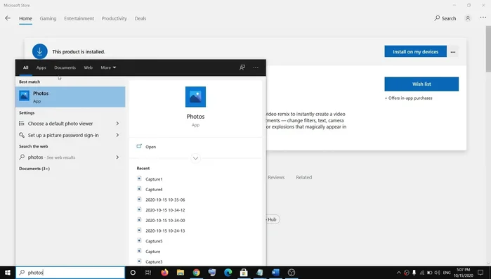 Reinstalla l'applicazione del video editor dal Microsoft Store.