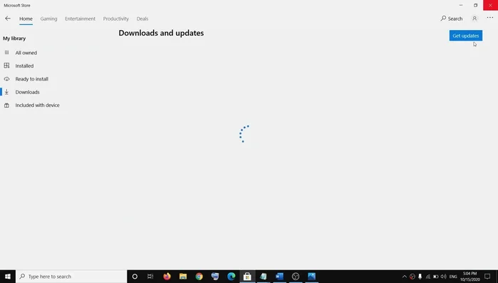 Se ci sono aggiornamenti in sospeso per l'editor video, scaricali e installali.