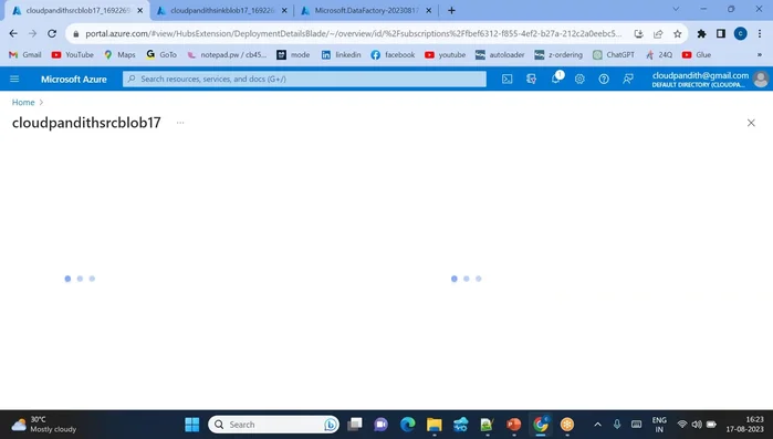 Creazione di un contenitore personalizzato nel blocco di archiviazione di destinazione (sincronizzazione).